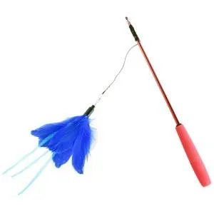 伸縮桿花朵逗貓棒系列