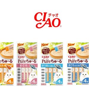 CIAO Pure純初乳無色素香料肉泥 14gx4入/包