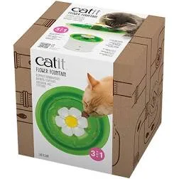 Catit 2.0貓用花朵自動噴泉飲水器 (小花飲水機 二代LED燈新上市