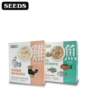 ?【隨機出貨】SEEDS 惜時 雞肉底&魚肉底貓罐禮盒 (10罐裝)