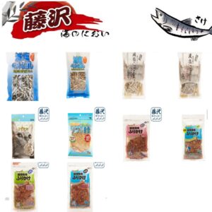 日本藤沢減鹽貓零食  築地小魚乾  貓咪撒片