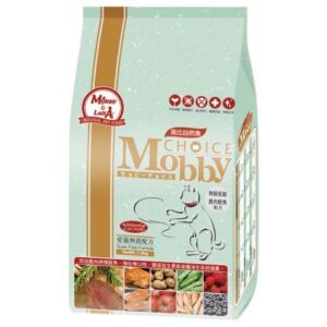 【】Mobby 莫比無穀成貓配方 鹿肉鮭魚 6.5kg