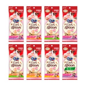 日本銀湯匙 喵湯匙 貓咪肉泥 (10g*10入)/包 (貓零食 貓點心 貓肉泥)