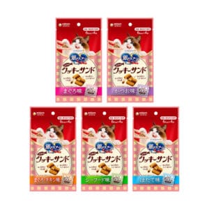 嬌聯 unicharm 日本銀湯匙 三明治貓脆餅 (6gx4)/包