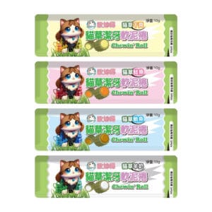 歐姆貓 貓草潔牙軟泥捲 10g/包